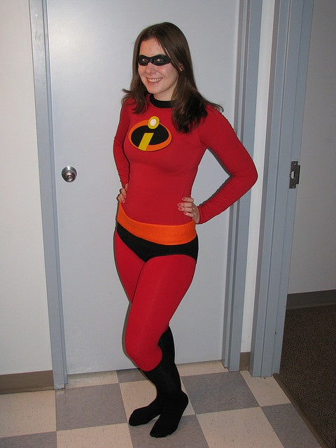 Mrs Incredible costume plus size elastigirl costume for adult