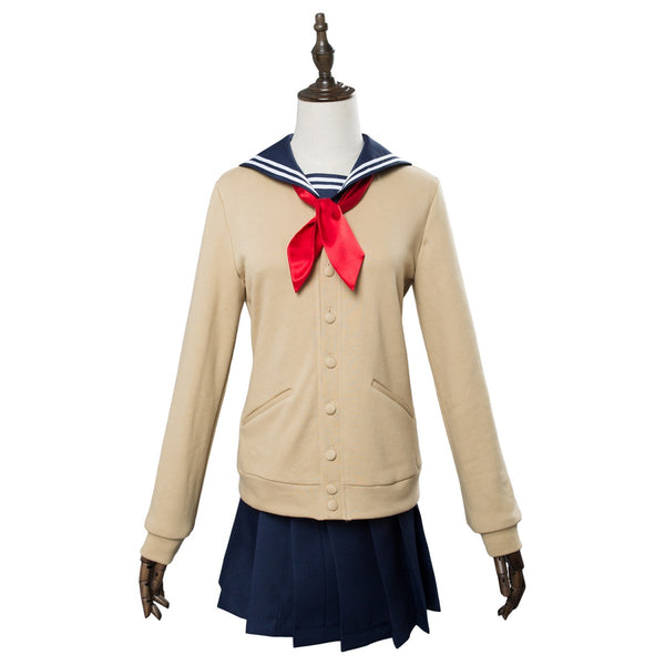 My Hero Academia Boku no Hero Cosplay Akademia Himiko Toga Costume School Uniform