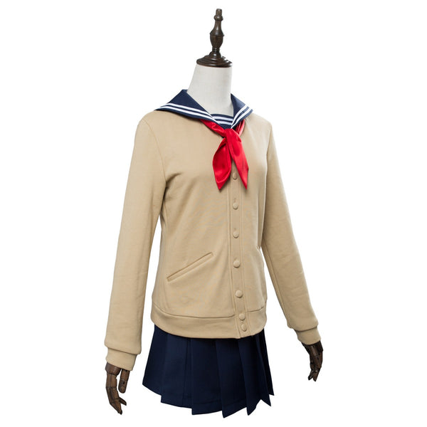 My Hero Academia Boku no Hero Cosplay Akademia Himiko Toga Costume School Uniform