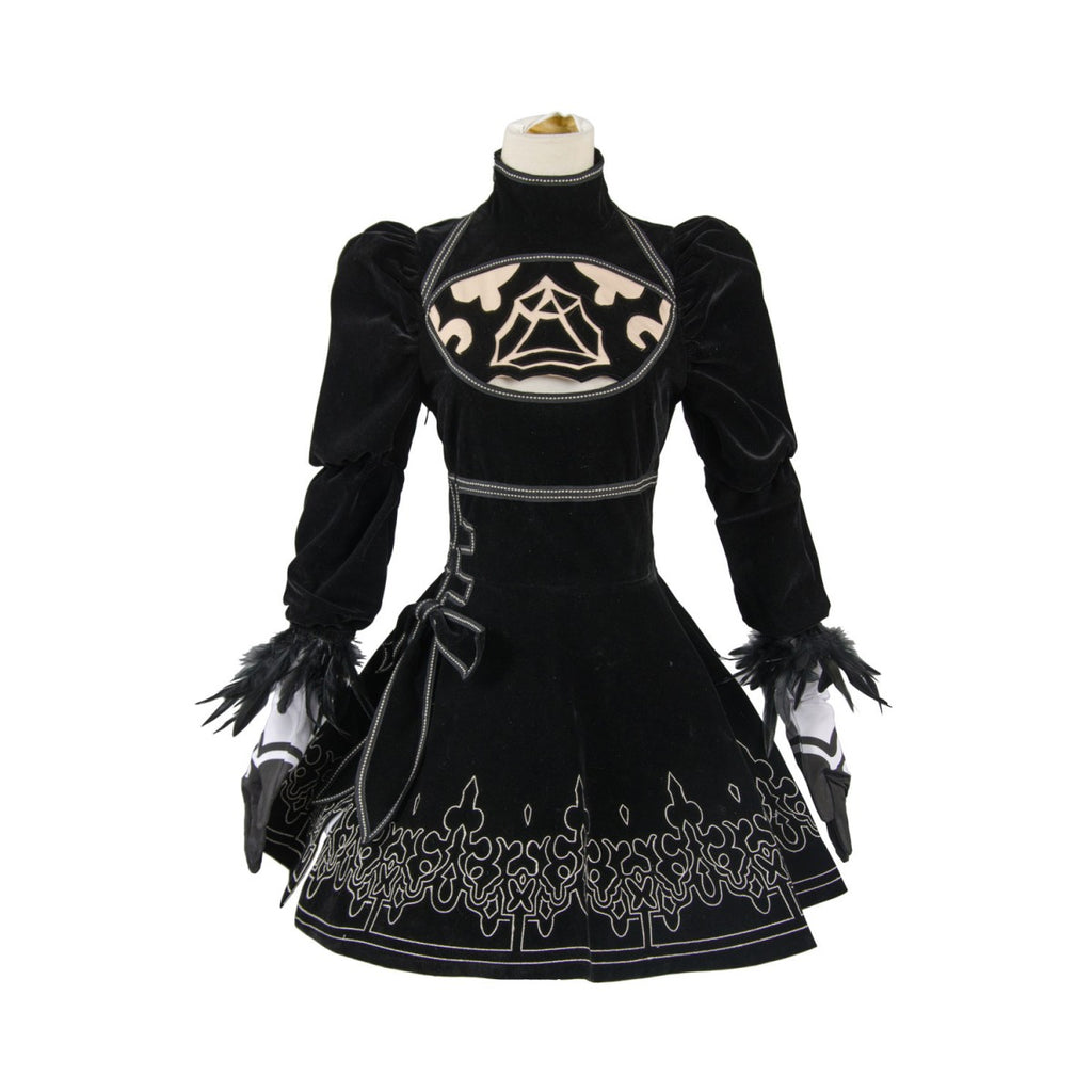 NieR:Automata 2B costume Black Dress Outfits  Cosplayrr