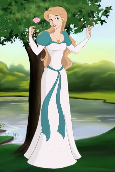 Odette Dress from The Swan Princess Odette Cosplay Costume