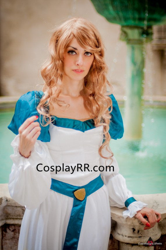 Swan Princess Odette Dress Halloween Costume Plus Size