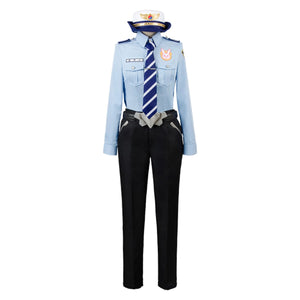 Overwatch DVA Hana Song Police Officer Uniform Cosplay Costume