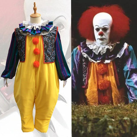 Pennywise costume Stephen king's it cosplay costume for male female