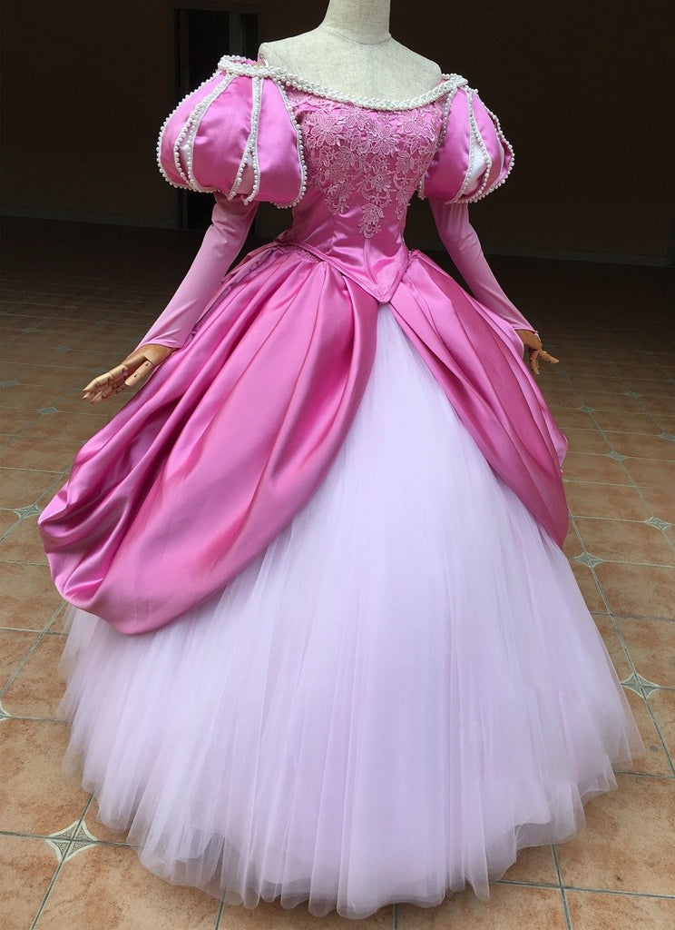 Pink Ariel Dress Princess Ariel Mermaid Costume – Cosplayrr