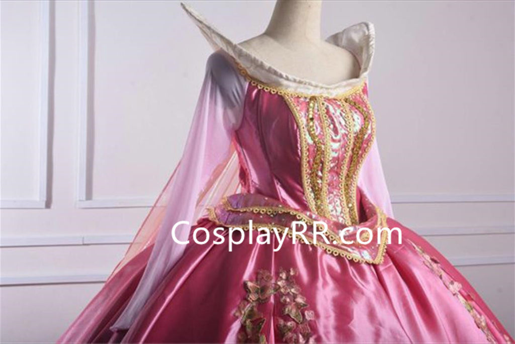 Pink Aurora Dress Princess Aurora Costume for Adults Cosplayrr