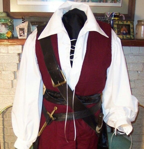 Pirate Costume Renaissance Buccaneer Mate ostume