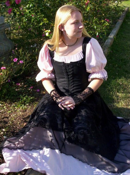 Pirate Gown Renaissance Costume Womens Wench Costume