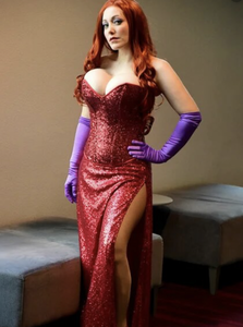 jessica rabbit dress in black Plus Size Jessica Rabbit Dress