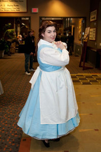 Plus Size Blue Belle Costume from Beauty and the Beast