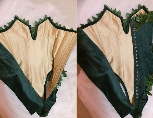 Poison Ivy Costume Poison Ivy Outfit for Adults Women Dr. Pamela Lillian Isley