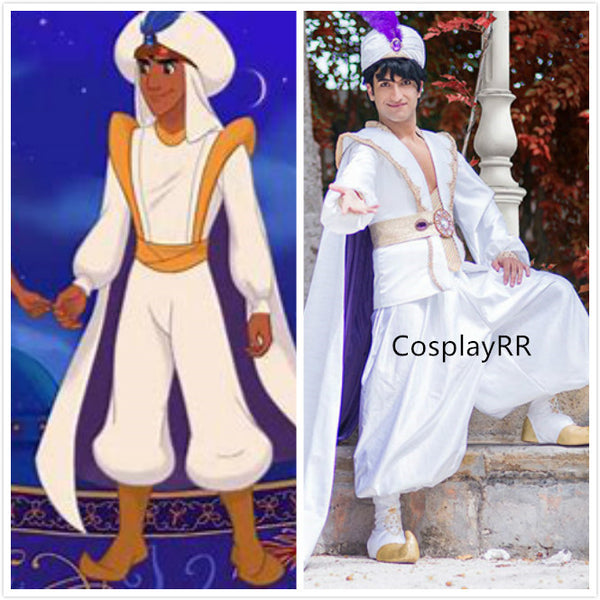 Prince Ali Ababwa Aladdin Costume Halloween Costume