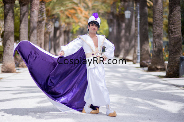 Prince Ali Ababwa Aladdin Costume Halloween Costume