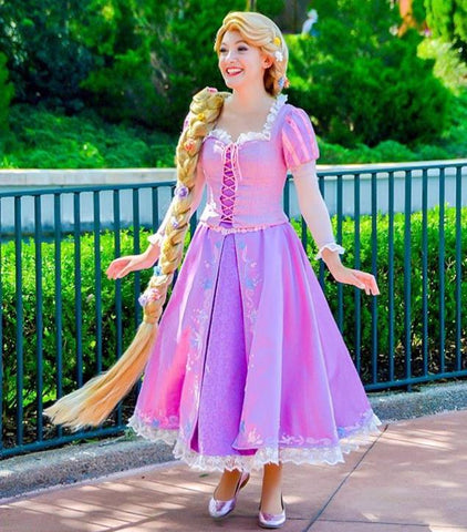 Princess Rapunzel Dress Tangled Rapunzel Costume for Girls Adults