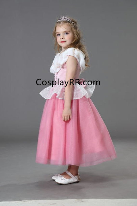 Princess Aurora dress pink costume girls toddler – Cosplayrr