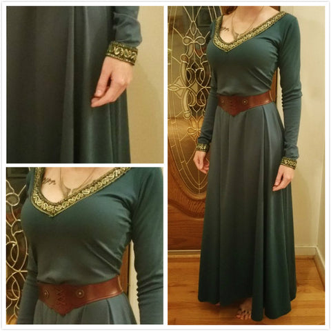 Celtic Princess Dress, Princess Celtic Costume Adults