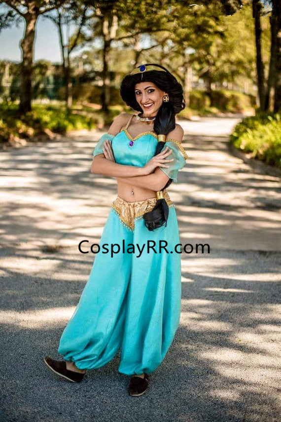 Princess Jasmine costume womens outfit