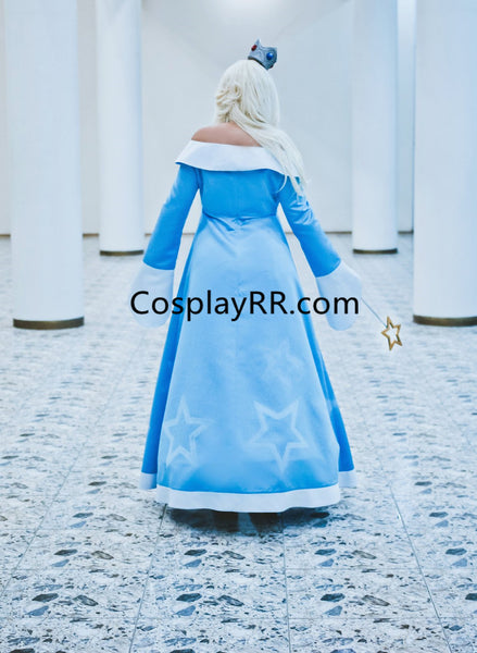 Princess Rosalina costume blue cosplay dress plus size