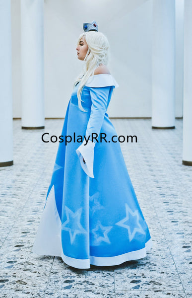 Princess Rosalina costume blue cosplay dress plus size