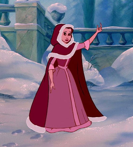 Disney princess belle red dress discount