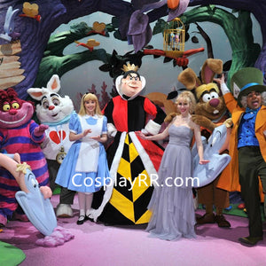 Queen of Hearts Costume Outfit Plus Size Alice in wonderland