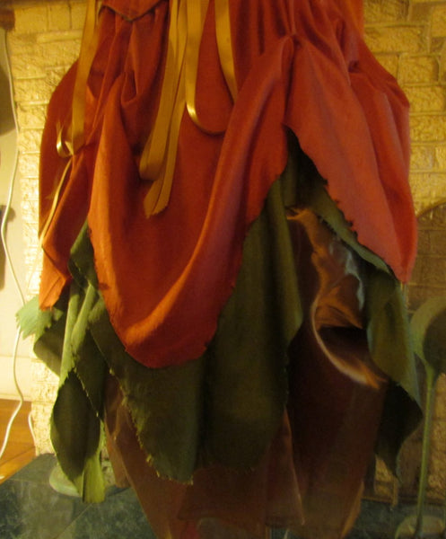 Renaissance Fairy Gown Dress Wench Womens Costume