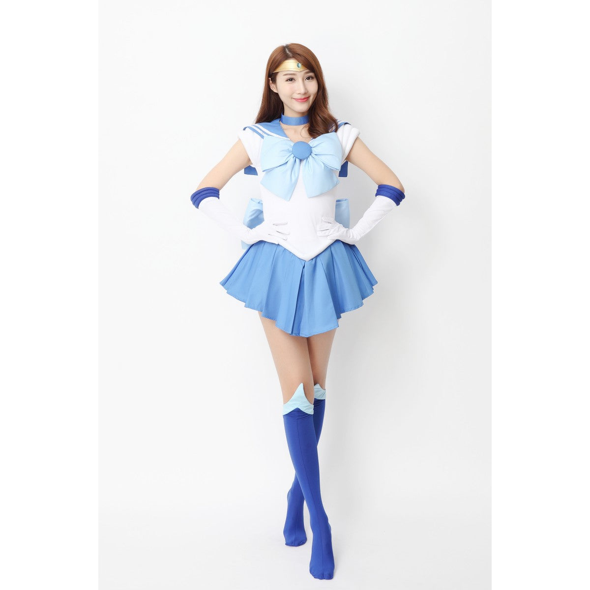 Sailor Moon Sailor Mercury Ami Mizuno Cosplay Costume