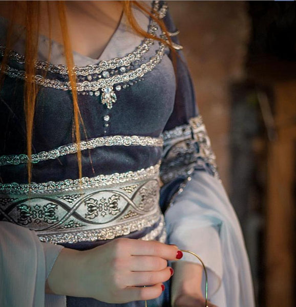 Galadriel Costume Adult Lady Galadriel Elven dress Cosplay for Women