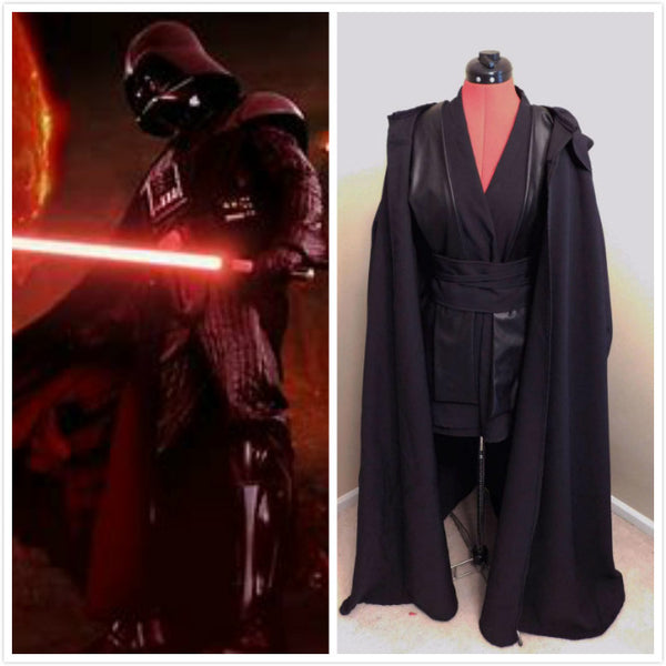 Star Wars Sith Costume Robe, Tunic, Obi, Tabbard Cosplay Costume