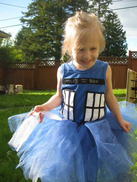 Tardis Costume Tardis dress plus size for male female or kids