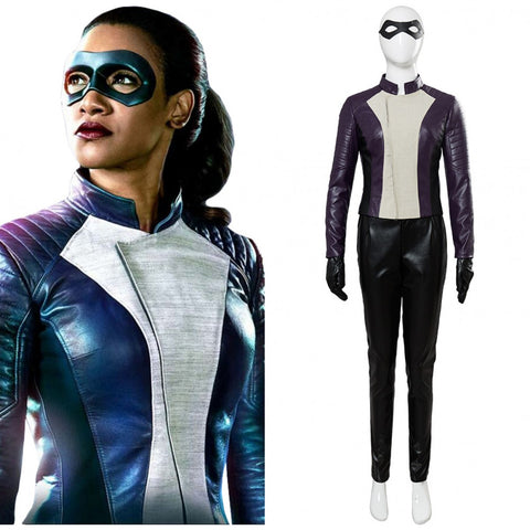 The Flash Iris West Costume Leather Outfits Suit