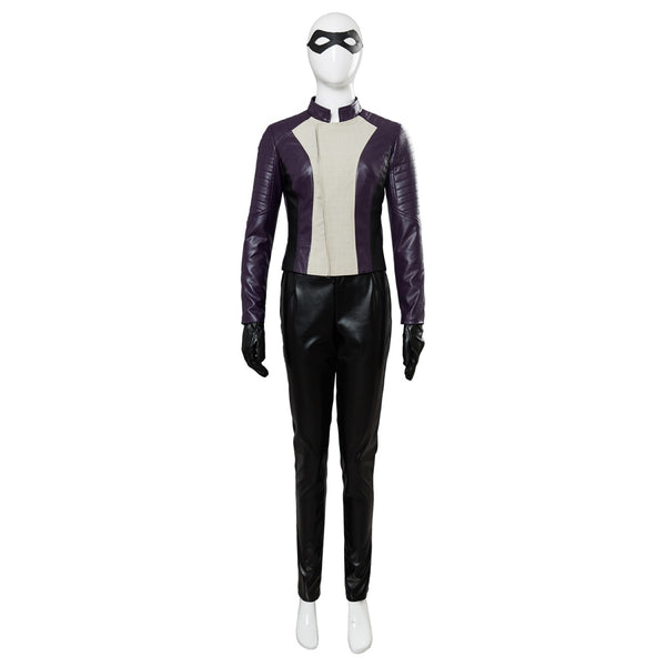 The Flash Iris West Costume Leather Outfits Suit