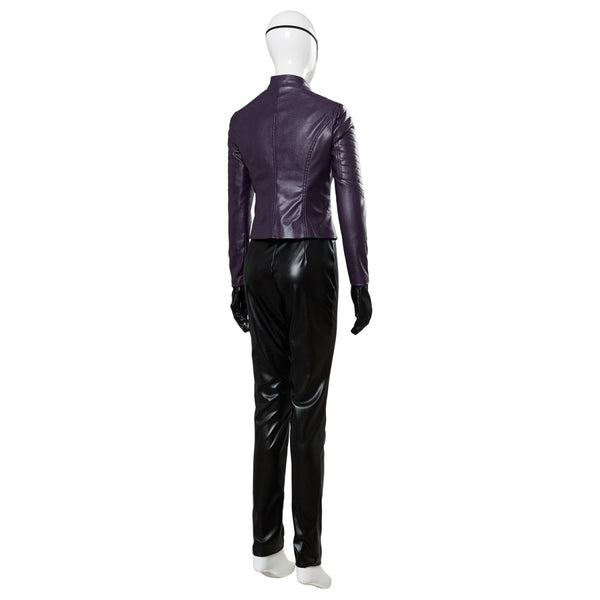 The Flash Iris West Costume Leather Outfits Suit