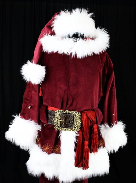 Tim Allen Professional Santa Clause Costume Cosplay Suits for Men