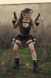Tomb Raider Lara Croft Costume Cosplay gun holster for Women