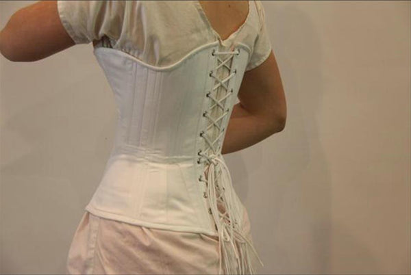 Victorian Corset Cotton Sateen with Coutil Lining