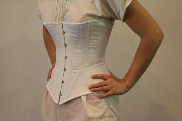 Victorian Corset Cotton Sateen with Coutil Lining