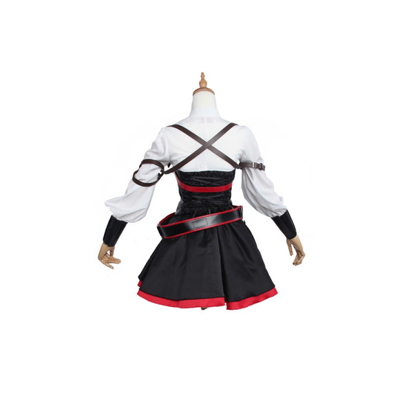 Volume 4 Ruby Rose Costume with a red cloak