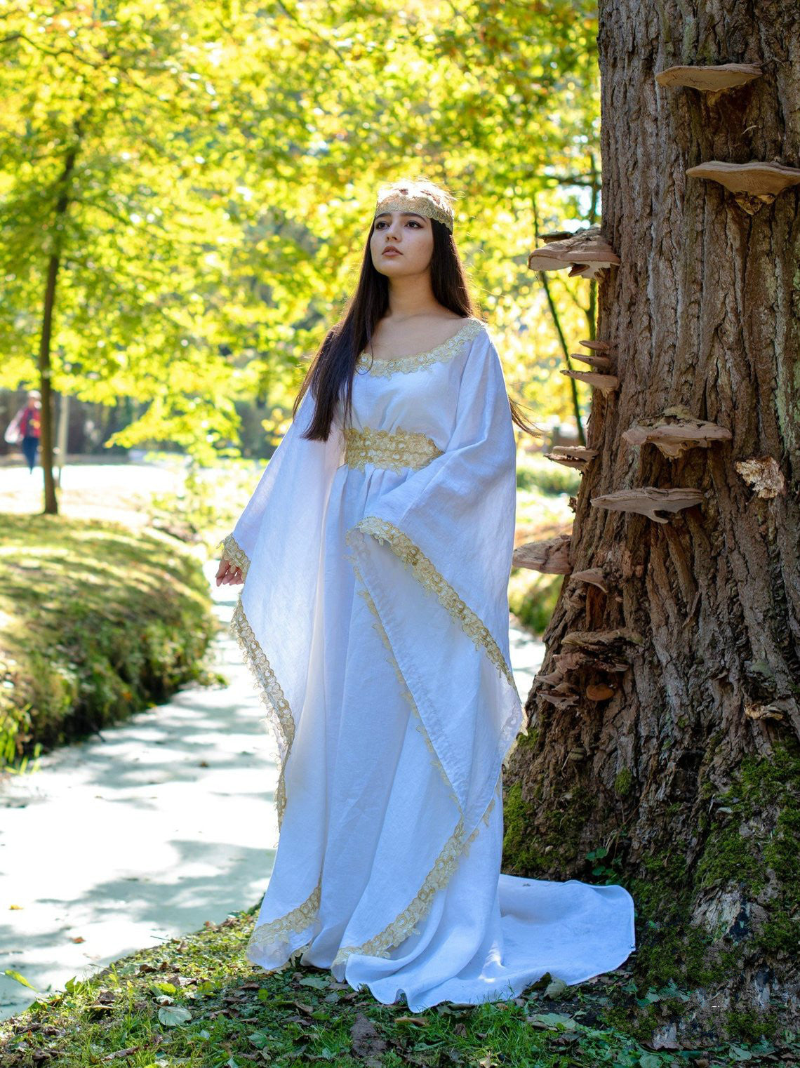 Forest Gown - Renaissance Gown Medieval Dress