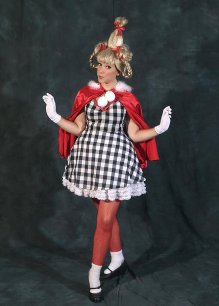 Women's Cindy Lou Who costume for adults