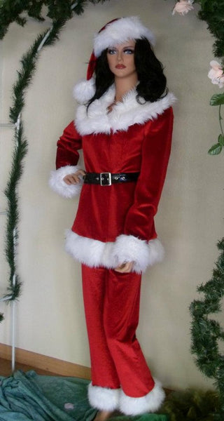 Women's Santa Suit A Adult Female Christmas Costume Plus Size