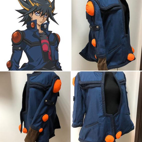 Yu-Gi-Oh 5D Yusei Costume Jacket without Tail