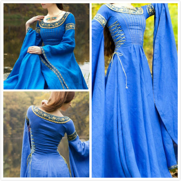 medieval Dress Lady of the Lake Costume
